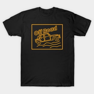 Extreme off road with monoline style T-Shirt